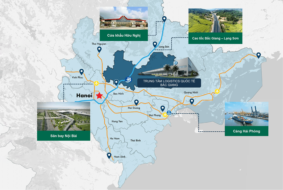 TT Logistics Quốc tế Bắc Giang